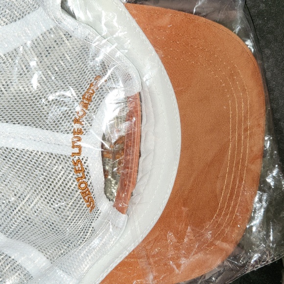 A**holes Live Forever Trucker hat brown & white snapback - Picture 3 of 4